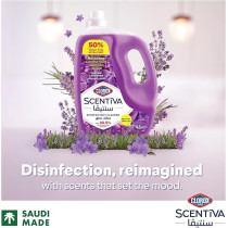 Clorox Scentiva Multipurpose Disinfectant Floor Cleaner, Tuscan Lavender, 4.5L