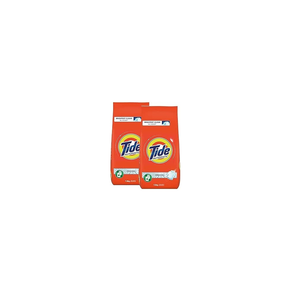 Tide Laundry Powder Detergent, Original Scent, Suitable For Automatic Machines, 15 Kg