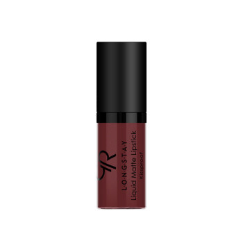 Golden Rose Longstay Liquid Mtte Mini Lipstick No 12 Dark Mahroon