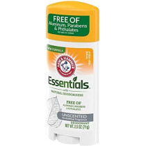 Arm & Hammer Essentials Natural Deodorant, Unscented 2.5Oz