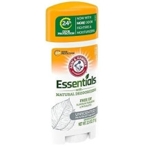 Arm & Hammer Essentials Natural Deodorant, Unscented 2.5Oz