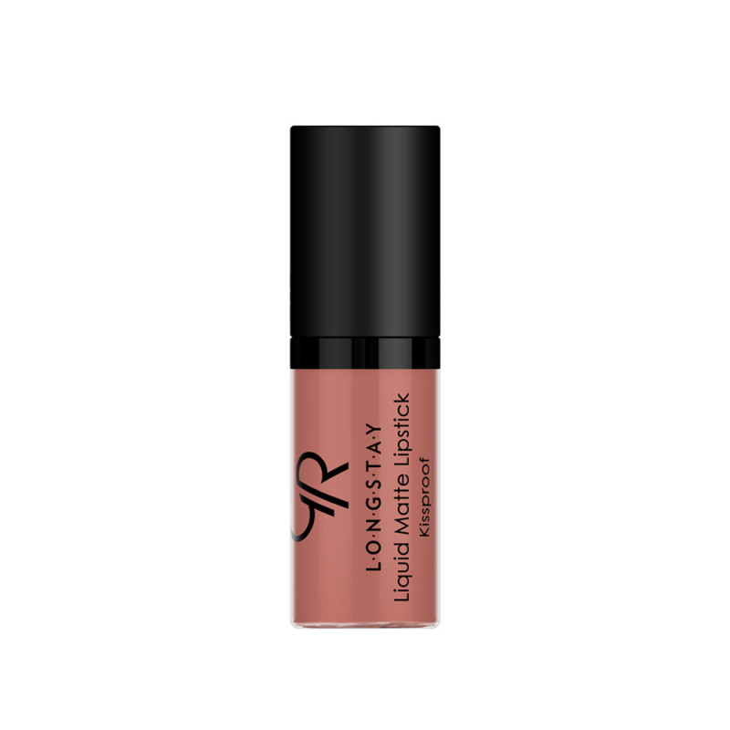 Golden Rose Longstay Liquid Mtte Mini Lipstick No 16 Peach Nude Color