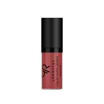Golden Rose Longstay Liquid Mtte Mini Lipstick No 19 Dark Nude Color
