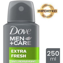 Dove Men + Care Extra Fresh Anti Perspirant Deodorant Aerosol Spray For Men, Long Lasting Anti Sweat And Body Odour (250Ml)