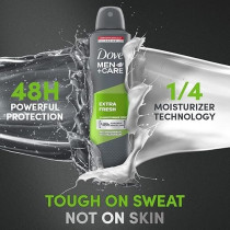 Dove Men + Care Extra Fresh Anti Perspirant Deodorant Aerosol Spray For Men, Long Lasting Anti Sweat And Body Odour (250Ml)