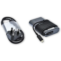 Dell Latitude 3400, 3500, 7200 2-In-1, 7300, 7400, 7400 2-In-1 65W Usb-C Power Adapter Charger Uk 450-Agol 2Yk0F