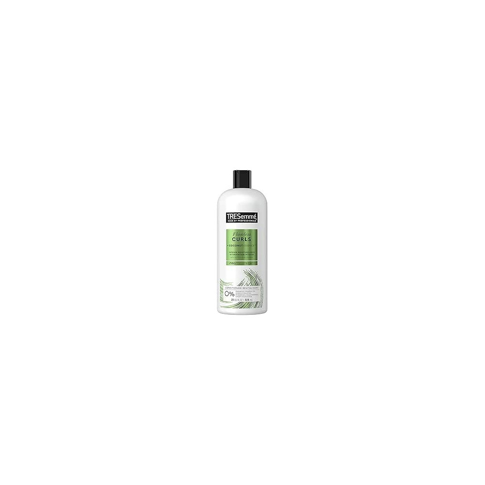 Tresemme Flawless Curls Conditioner Deep Conditioner For Curly Hair Flawless Curls Hydration Deep Conditioner Provides Optimal Curl Hydration, 28 Oz