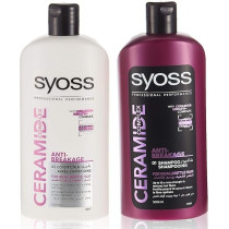 Syoss Ceramide Shampoo Plus Conditioner, 2 X 500 Ml
