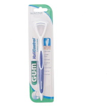 Gum Tongue Scraper Halicontrol 760, White/Blue