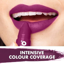 Labello Lipstick, Crayon Colour Lip Balm, Black Cherry, 3 X 3G