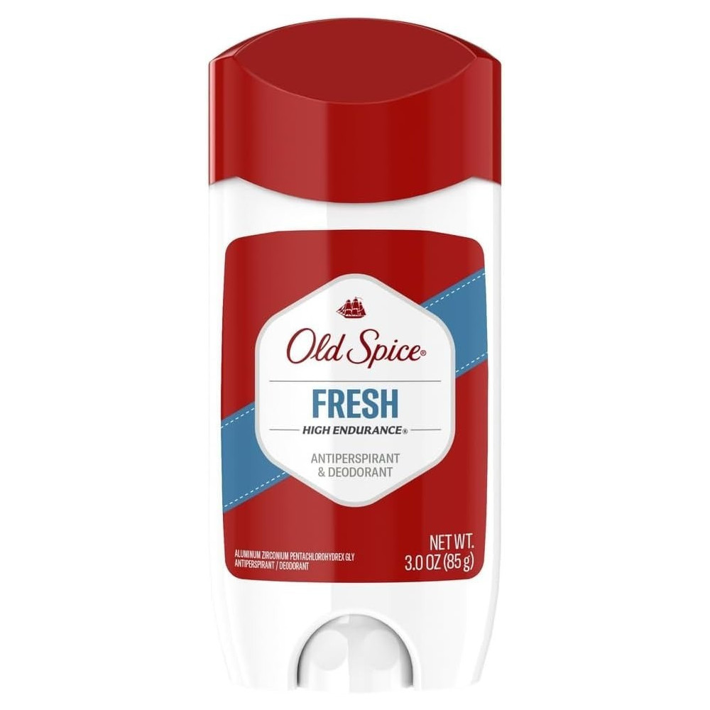 Old Spice High Endurance Fresh Scent Invisible Solid Antiperspirant And Deodorant For Men, 89 ml