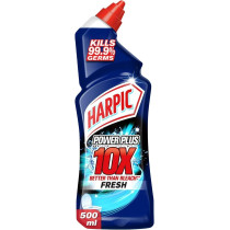 Harpic 10x Better Power Plus Toilet Cleaner, 500 ml
