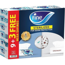 Fine Classic Euphoria Facial Tissue, Pack Of 12