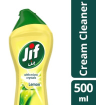 Jif Cream Bathroom Cleaner Lemon, Pack Of 2, 500 ml