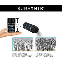 Sureythik Hair Thickening Fibers, Light Brown, 15 g