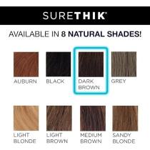 Sureythik Hair Thickening Fibers, Light Brown, 15 g