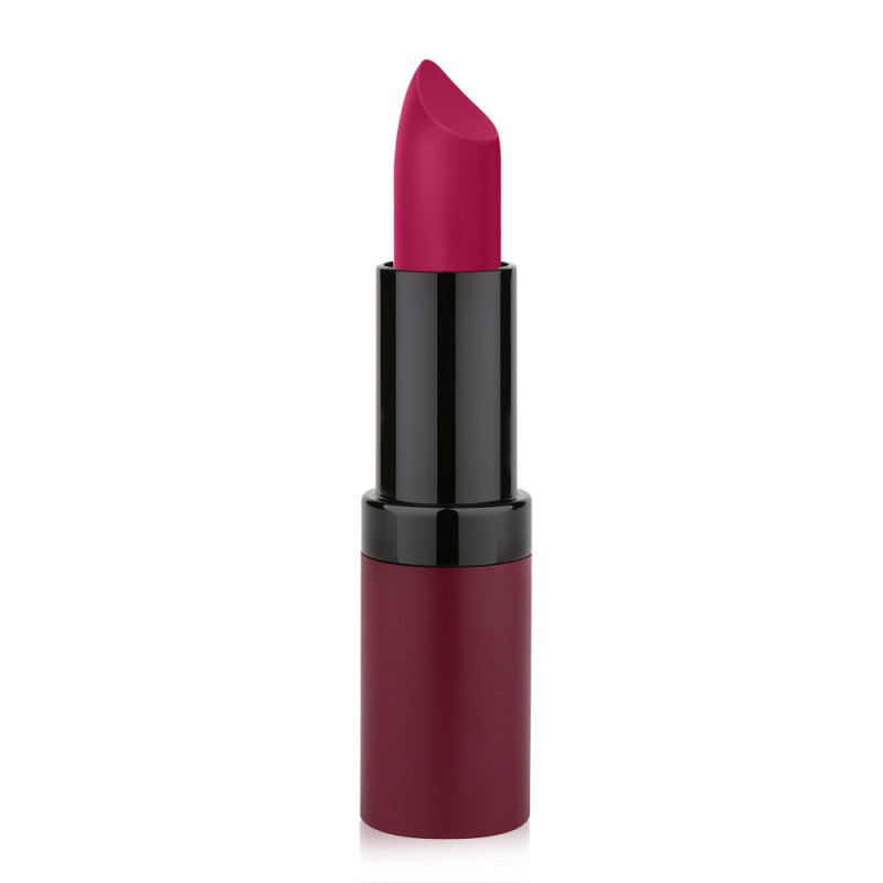 Golden Rose Velvet Matte Lipstick No 19 Rose Red Color