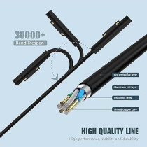 65 W Surface Pro Power Adapter For Laptop, Black