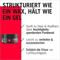 Schwarzkopf Taft Styling Hair Wax, Pack Of 2, 75 ml