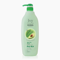 Ivy Natural Herbal Treat Body Wash Green Tea Avocado, 1000 ml