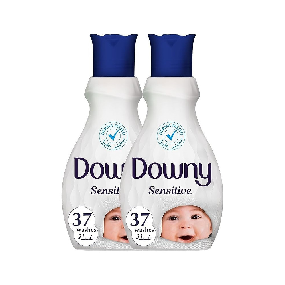 Downy Sensitive Fabric Softener, Pack Of 2 x 1.5 Litre