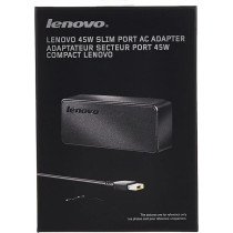 Lenovo 45 W Computer Charger Adapter, Black