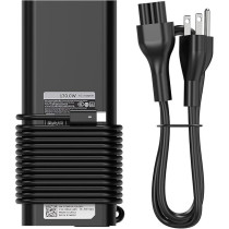 Bull-Tech Original Replacement Dell 130 W Laptop Charger USB Type-C, Black