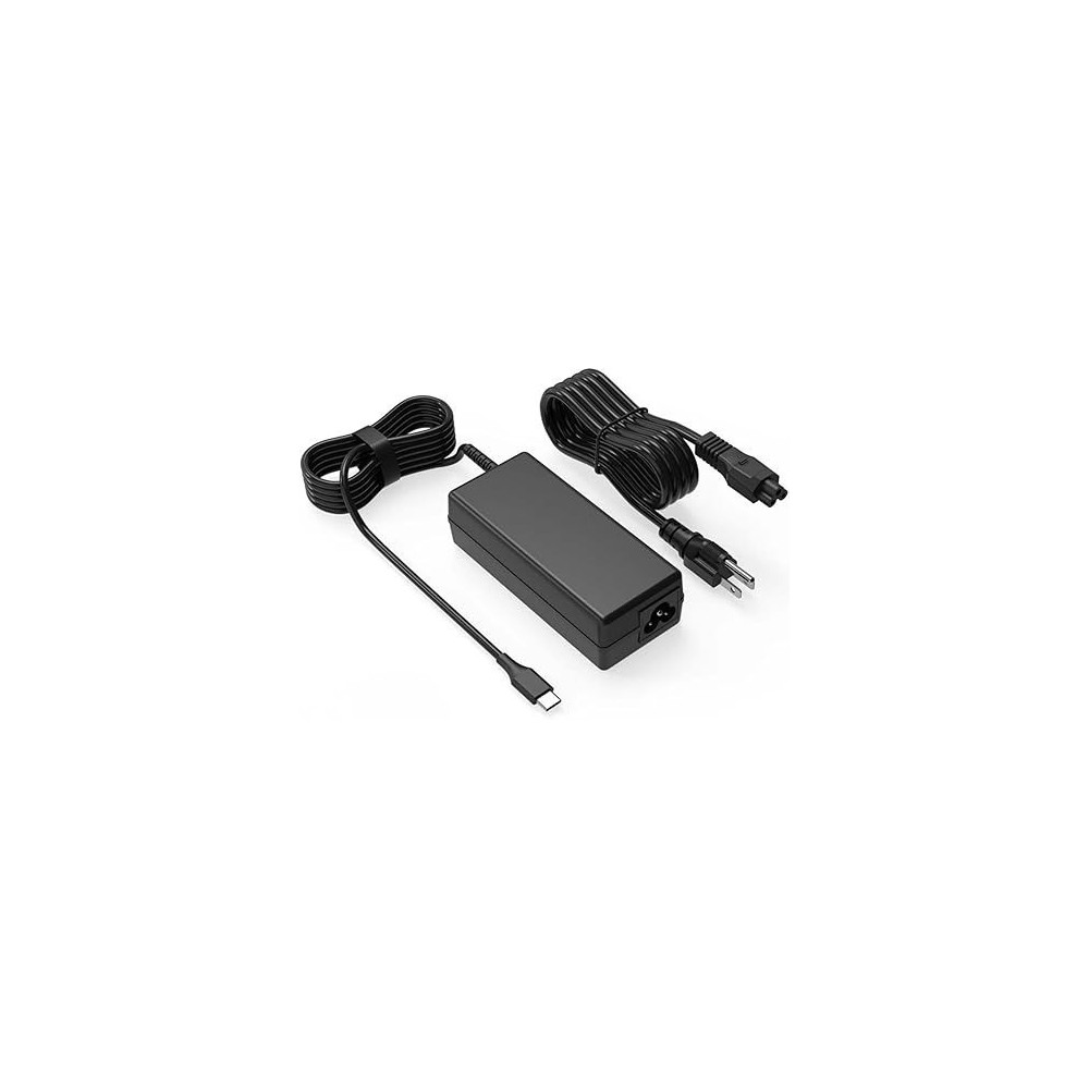 Zaidtek 45W Type C Charger For Dell Laptop, Black