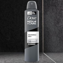 Dove Men+Care Invisible Dry Aerosol Anti-Perspirant Deodorant, 250 ml