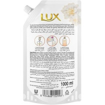Lux Perfumed Hand Wash Refill Pouch Velvet Jasmine, Pack Of 3, 1000 ml