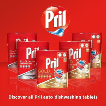 Pril All In 1 Automatic Dishwashing Tablets, 28