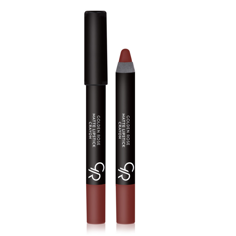 Golden Rose Matte Lipstick Crayon Red Mahroon