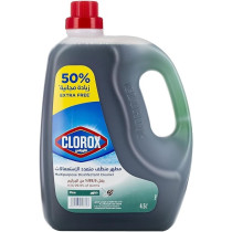 Clorox 5 In 1 Disinfectant Pine Cleaner, 4.5 Liter
