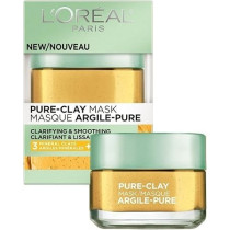 L'Oreal Paris Pure Clay Yellow Face Mask With Yuzu Lemon, 50 Ml