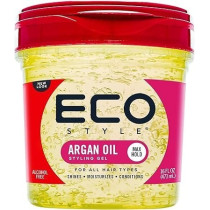 Eco Style Paraben-Free, Sulphate-Free Hair Styling Gel With Moroccan Argan Oil, 473 ml