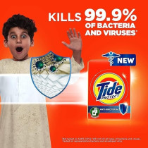 Tide Automatic Protect Antibacterial Laundry Detergent, Original Scent, 2.25 KG