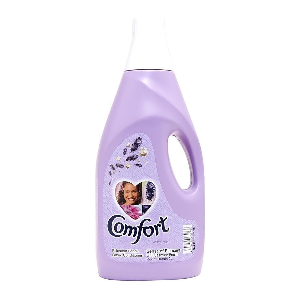 Comfort Fabric Softener Conditioner Sense Of Pleasure Jasmine Fresh, 2 Litre