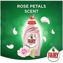 Fairy Gentle Hands Dishwashing Liquid Soap, Rose Petals, 2 x 750Ml