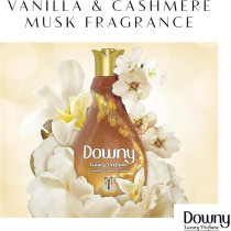 Downy Perfume Collection, Concentrate Fabric Softener, Feel Luxurious, Vanilla And Cashmere Musk, 2 x 0.88L