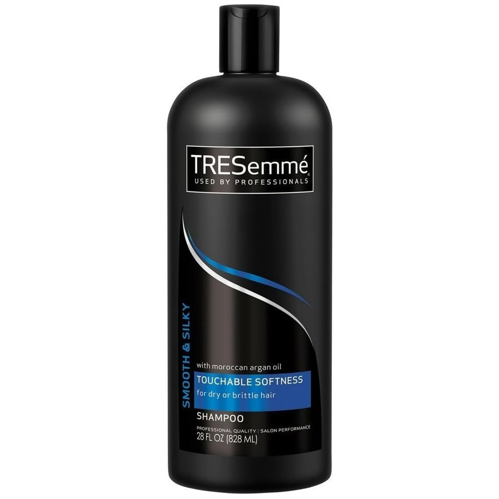 Tresemme Silky And Smooth Anti-Frizz Shampoo For Frizzy Hair Formulated With Pro Style Technology, 828 Ml