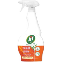 Jif Power And Shine Spray Cleaner, For Perfectly Shiny Surfaces, Kitchen Ultra Degreaser, 460Ml