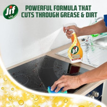 Jif Power And Shine Spray Cleaner, For Perfectly Shiny Surfaces, Kitchen Ultra Degreaser, 460Ml