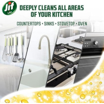 Jif Power And Shine Spray Cleaner, For Perfectly Shiny Surfaces, Kitchen Ultra Degreaser, 460Ml