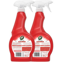 Jif Ultra Fast Cleaner Spray, Everywhere, 100Percentage Stain Removal On Fabrics, 500Ml x 2