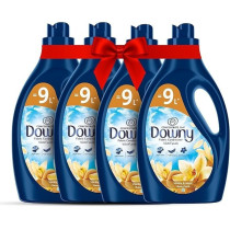 Downy Fabric Conditioner, Concentrate, Vanilla And Musk Variant, Color Protection, More Softness, Longer Lasting Freshness, 3L, Pack Of 4