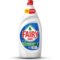Fairy Plus Antibacterial Dishwashing Liquid Soap, With Alternative Power To Bleach, 800Ml