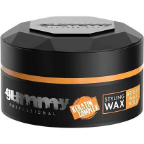 Gummy Hair Styling Wax Bright Finish Melon Scent, Orange, Sweet Melon, 150 Ml