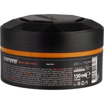 Gummy Hair Styling Wax Bright Finish Melon Scent, Orange, Sweet Melon, 150 Ml
