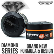 Gummy Hair Styling Wax Bright Finish Melon Scent, Orange, Sweet Melon, 150 Ml
