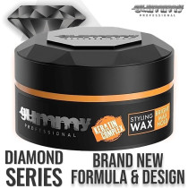 Gummy Hair Styling Wax Bright Finish Melon Scent, Orange, Sweet Melon, 150 Ml